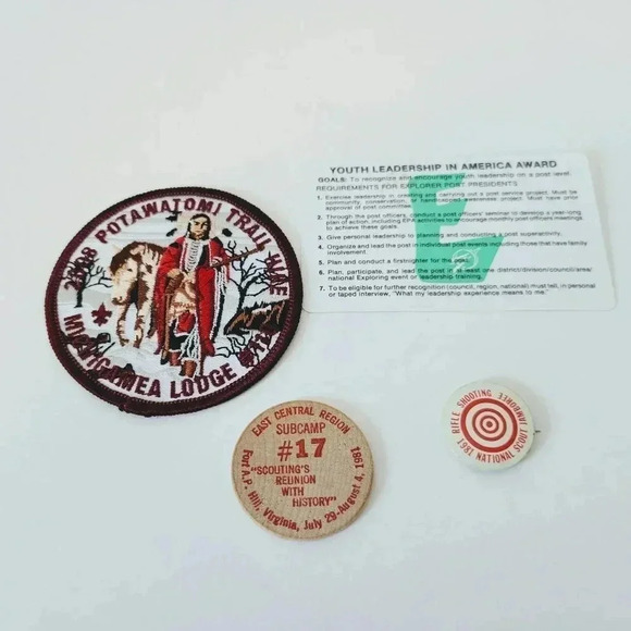 Boy Scouts of America Lot Potawatomi Trail Hike ++ - Picture 1 of 2